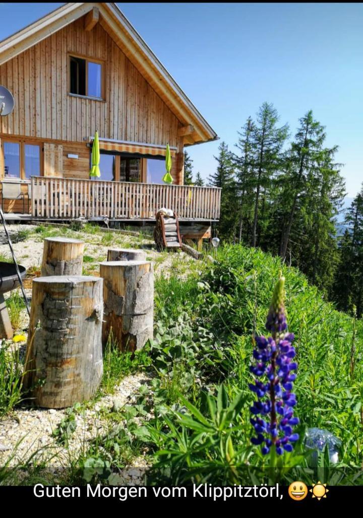 Chalet Die Berghexn Klippitztorl Camera foto